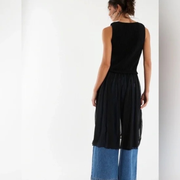 FREE PEOPLE "TWICE AS NICE" MAXI TOP - SIZE S NWOT - Picture 2 of 4